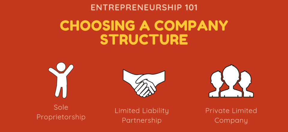 Choosing a company structure